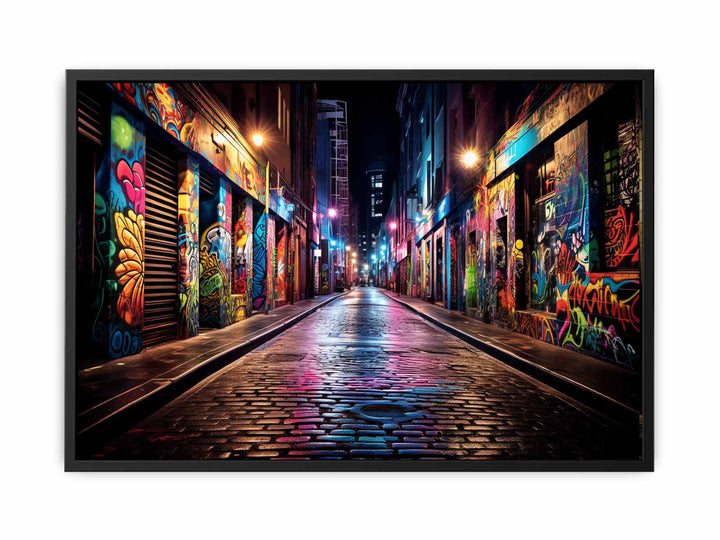 Street Graffiti   canvas Print