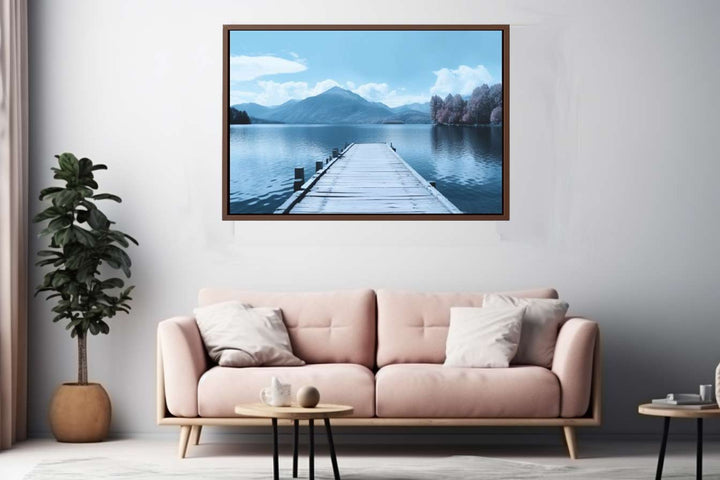 Tranquil Jetty Art  Print