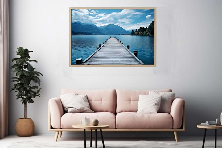 Calm Jetty Art  Print