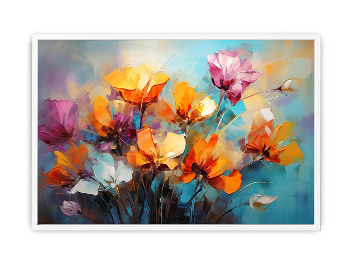 Love Happiness Floral Art   Painting