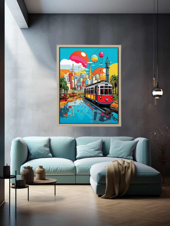 Dubai Pop Art  Print