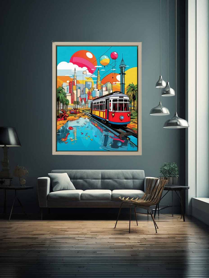 Dubai Pop Art  Print