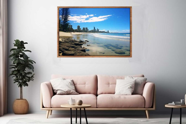 Burleigh Heads Gold Coast Australia Beach  Art Print