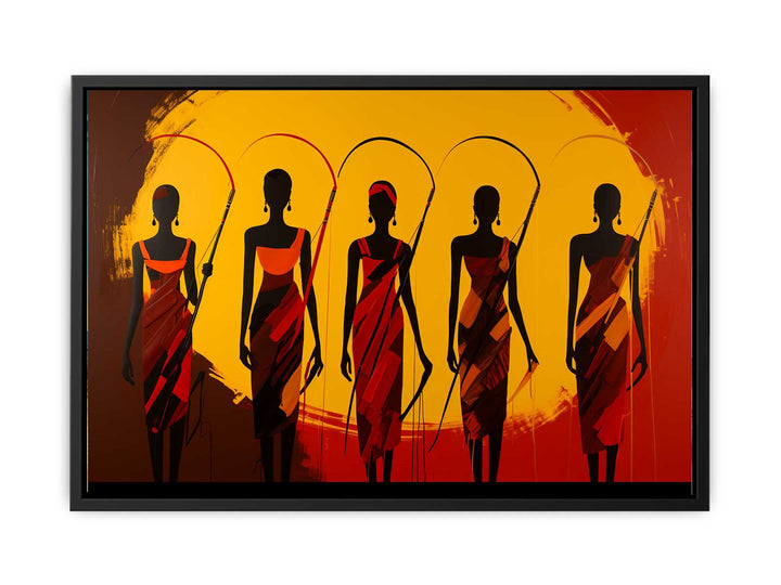 African Women   canvas Print