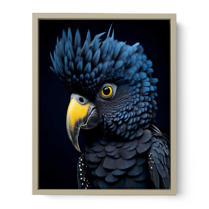 Cockatoo Bird Painting framed Print