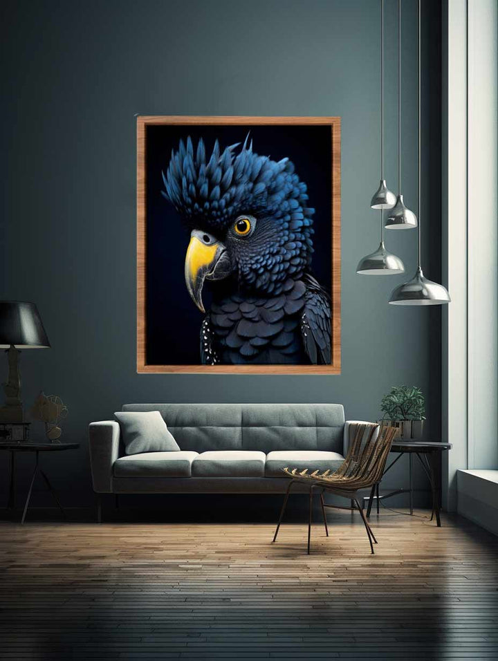 Cockatoo Bird Painting Art Print