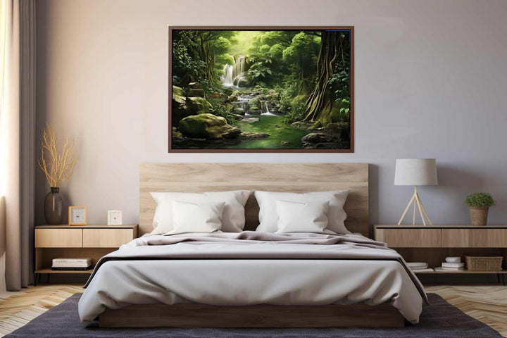 Lovely Rainforest  Art Print