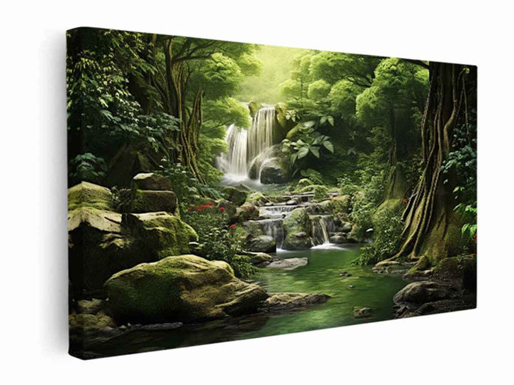 Lovely Rainforest   canvas Print