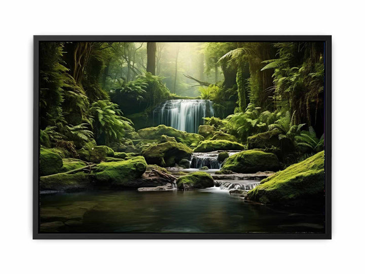 Rainforest River   canvas Print