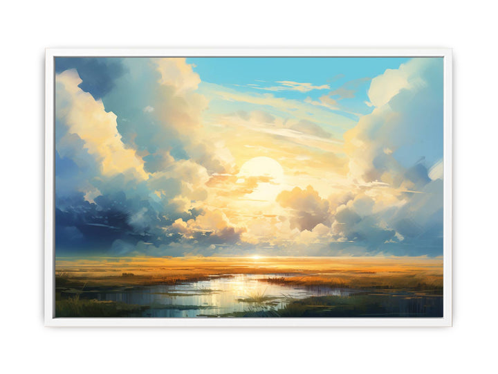 Clouds Abstract Art  Painting