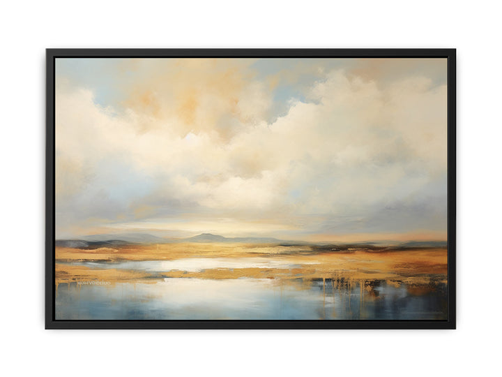 Abstract Clouds Painting  canvas Print