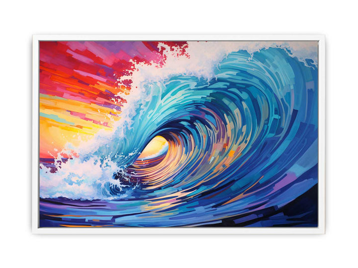 Rainbow Surf Art  Painting