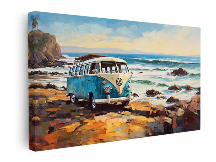 CAMPARVAN PARK Art  canvas Print