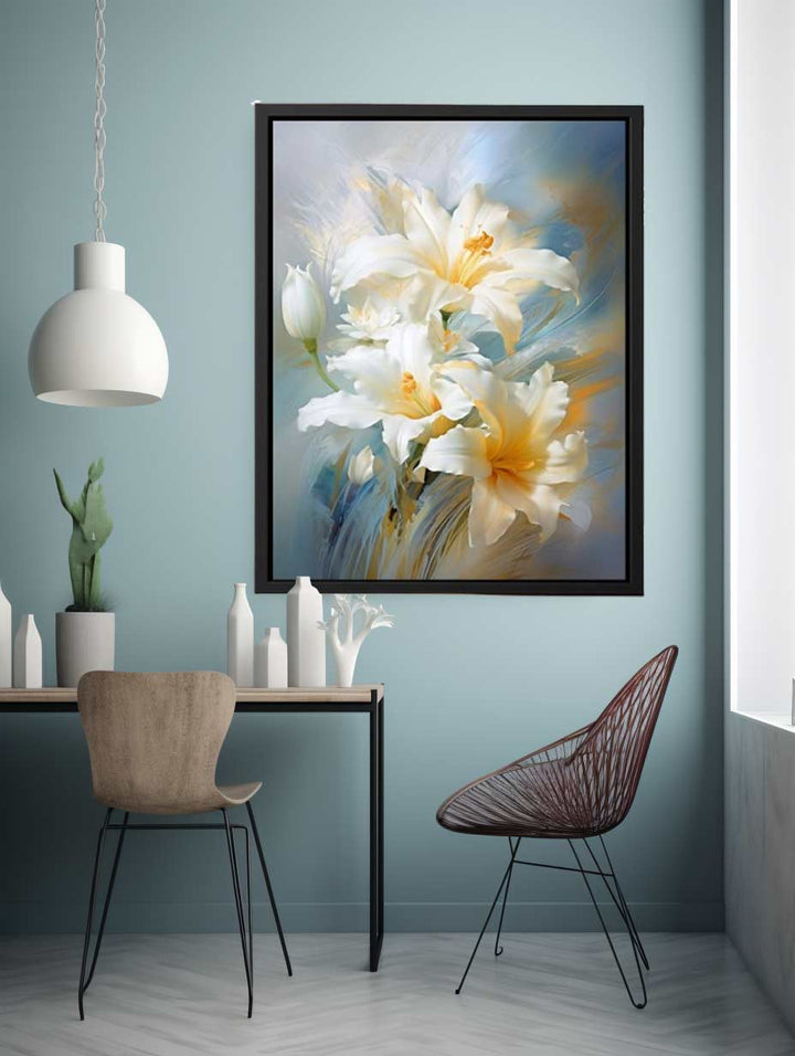 Floral Art Painting Print