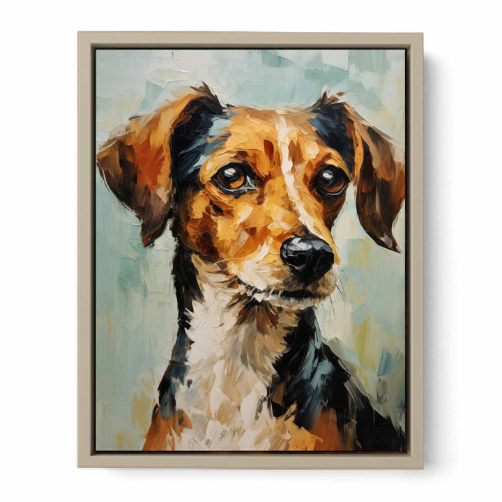  Best Friend Painting framed Print