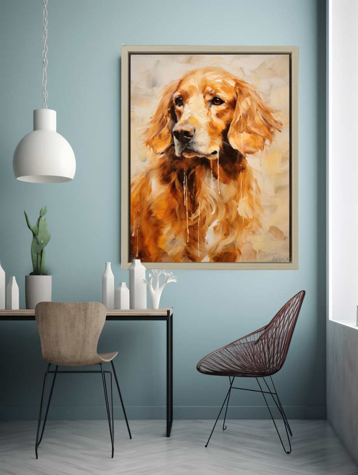 Dog Painting Art Print