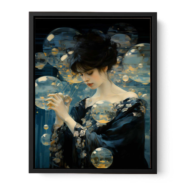 Mysterious Beauty  canvas Print