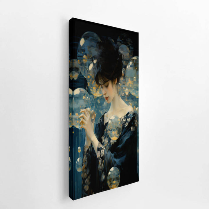 Mysterious Beauty  canvas Print