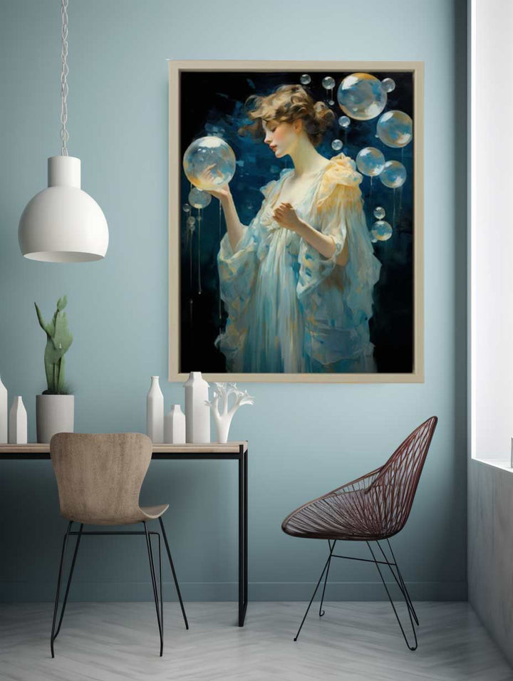 Mysterious Women Art Print