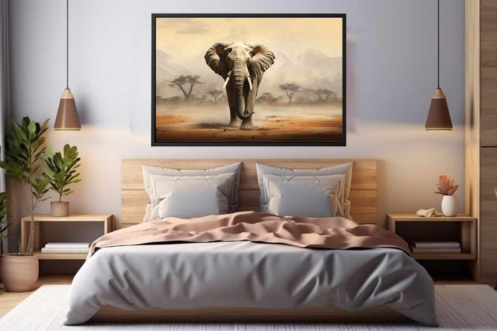 Elephant Art Painting Print