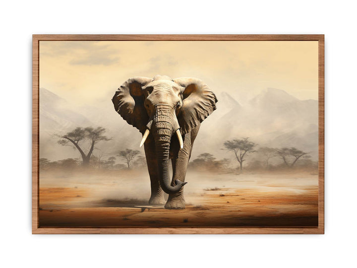 Elephant Art Painting  