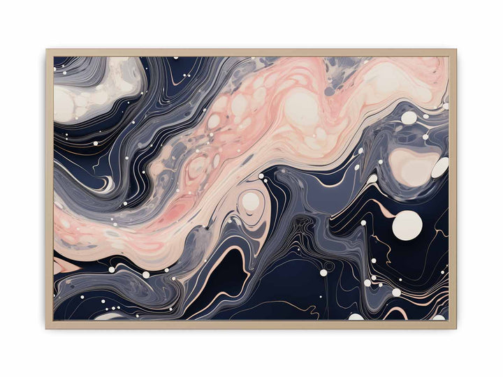 Marble Art framed Print