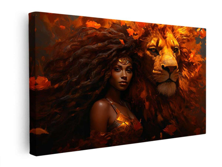 Wild Queen Art  canvas Print