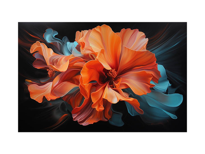 Illuminated Flowers Art