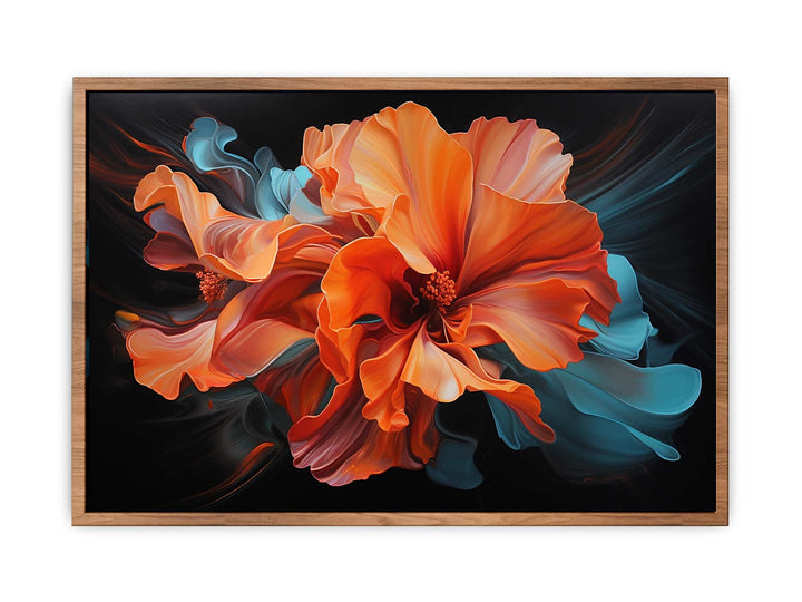 Illuminated Flowers Art  Painting