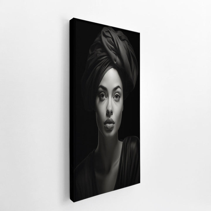 Wrapped Women Art  canvas Print