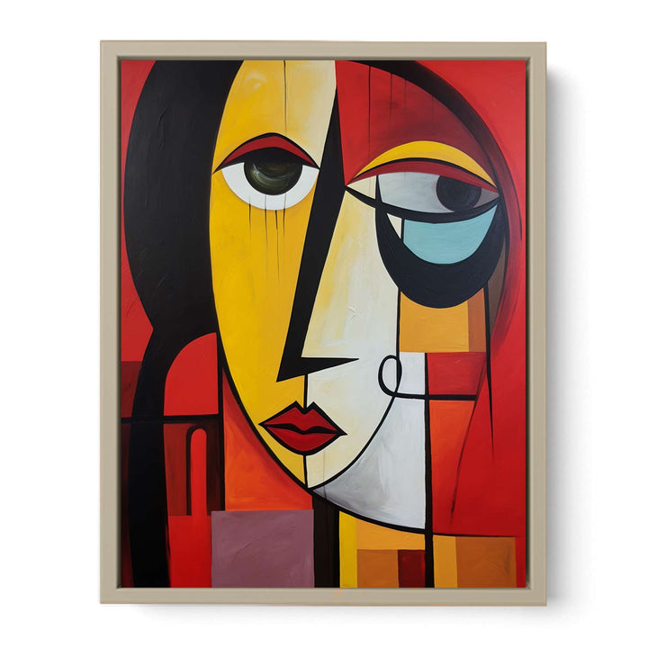 Expressionist Art framed Print