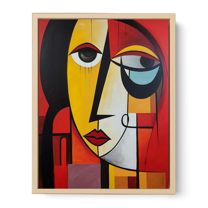 Expressionist Art framed Print