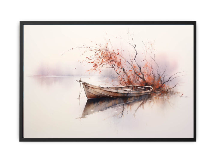 Dreamy Boat Painting  canvas Print