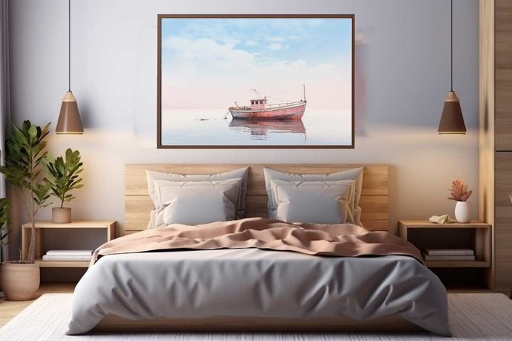 Isolated Boat Art Print