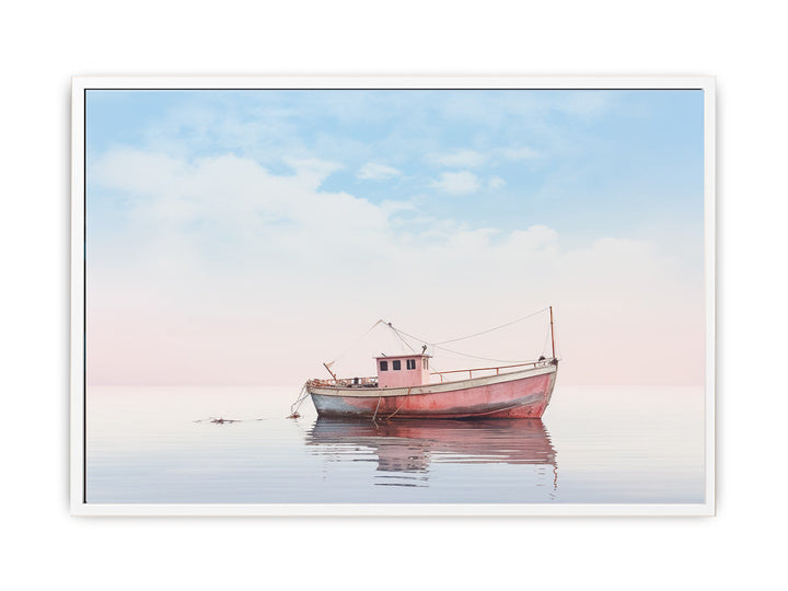 Isolated Boat Art  Painting