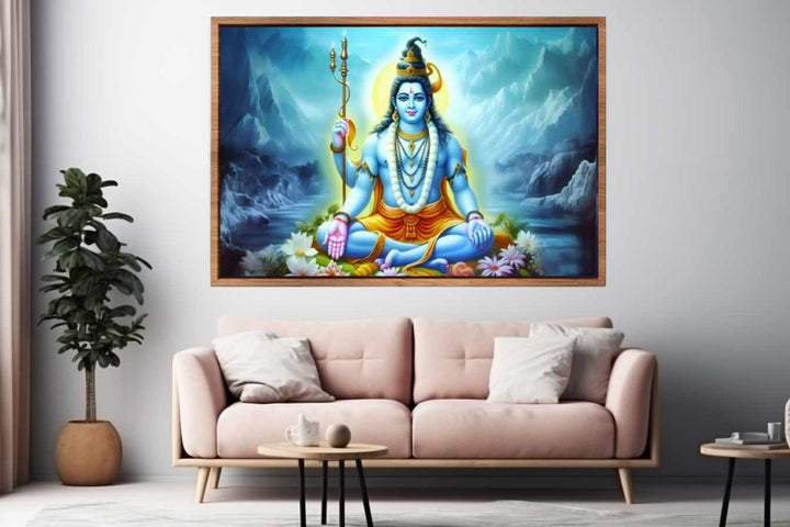 Shiva Painting Art Print