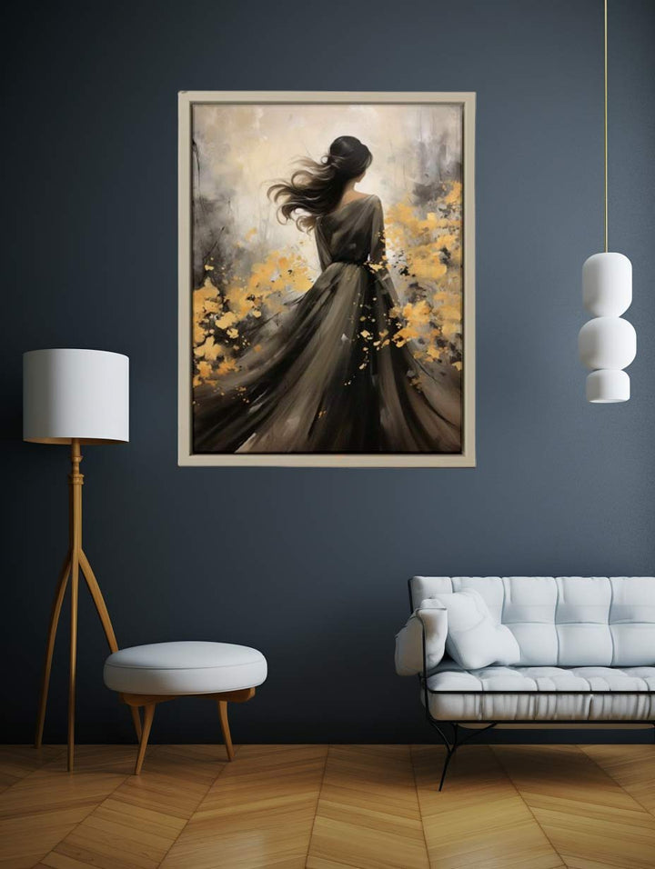 Elegant Back Art Print