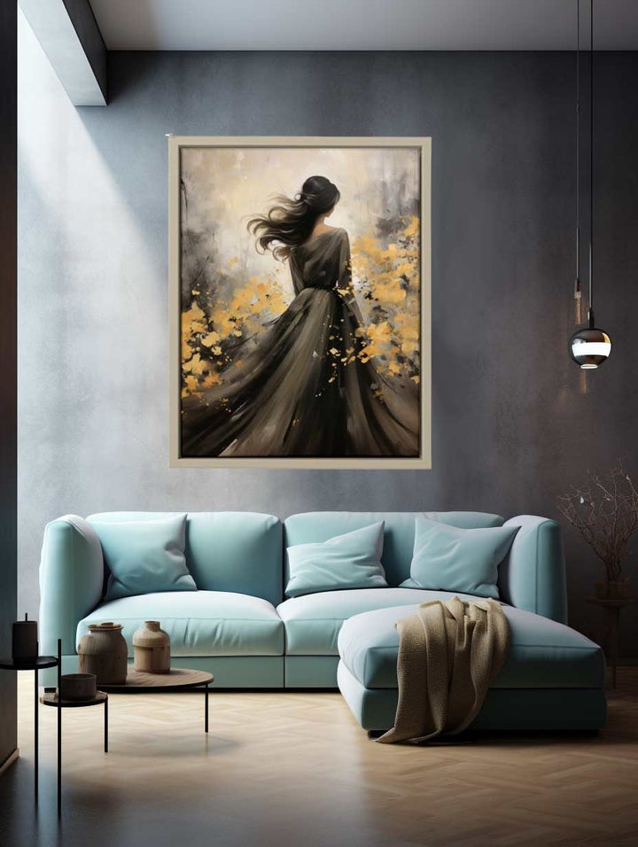 Elegant Back Art Print