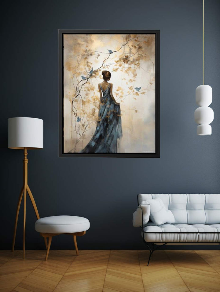 Elegant Back Art Print