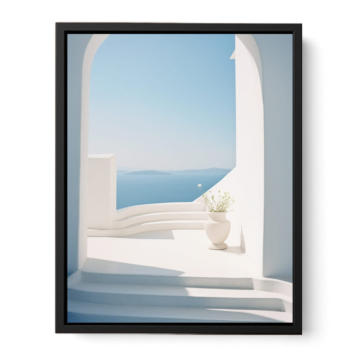 Stone Steps Art  canvas Print