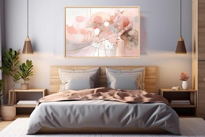 Pink Marble Art Print