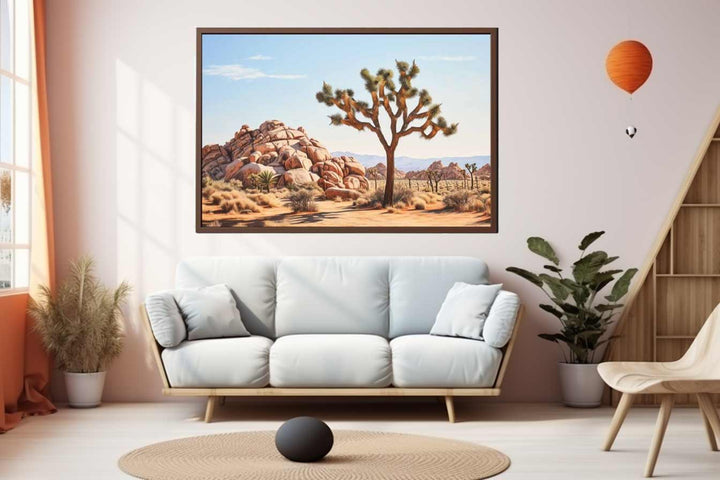 Desert Tree Art Print