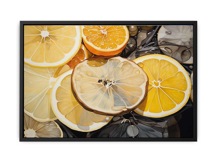 Lemons  canvas Print