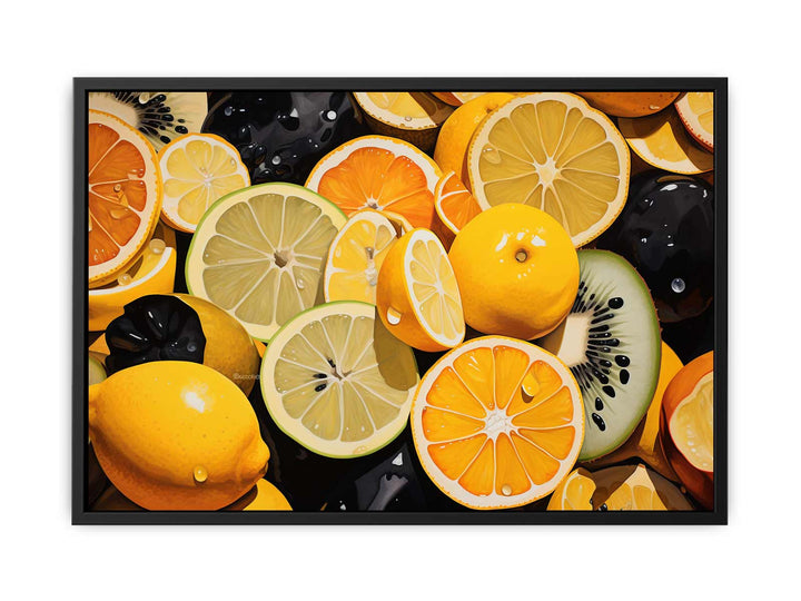 Lemons 2  canvas Print