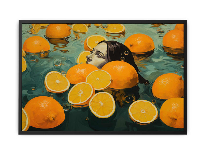 Make Lemonade  canvas Print