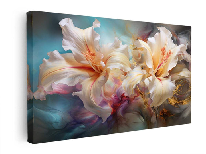 Best Flower Painting  canvas Print