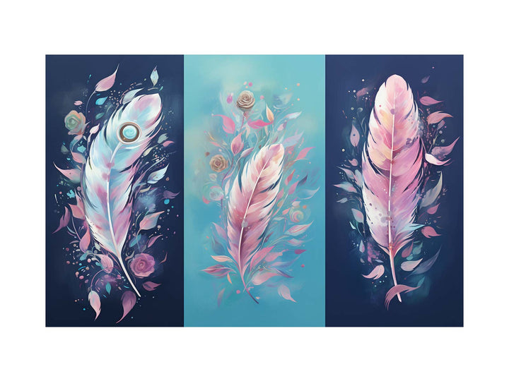 Boho Feathers Art