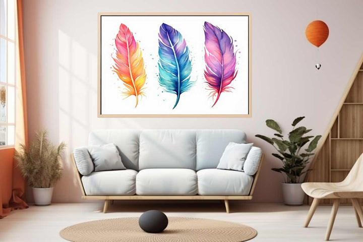 Boho Feathers Art 2 Print