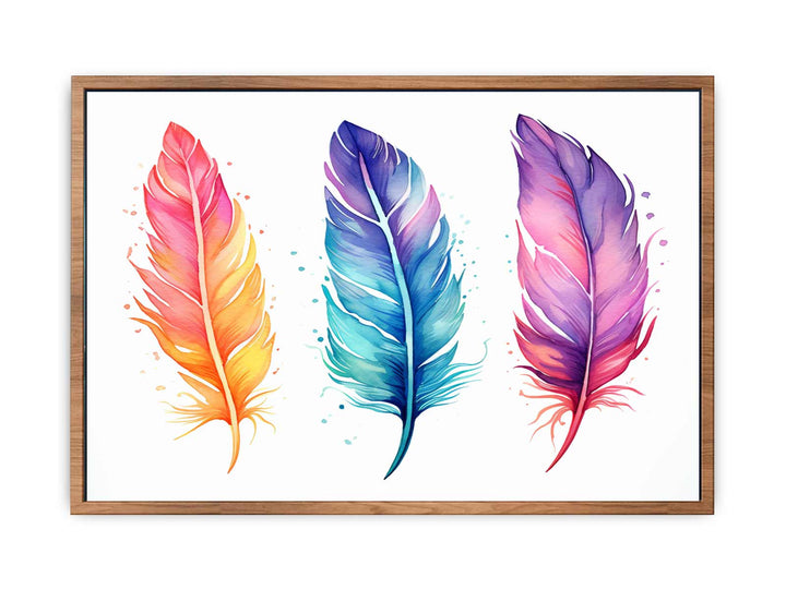 Boho Feathers Art 2  Painting