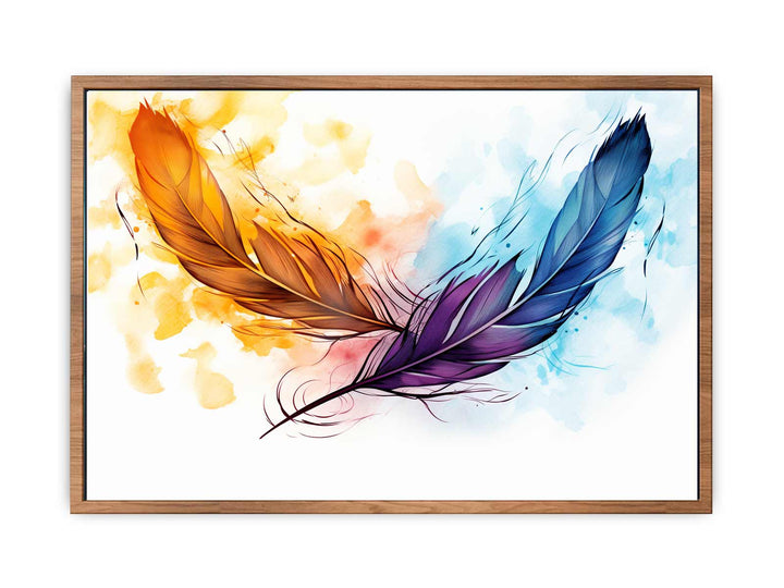 Blended Feathers  Painting